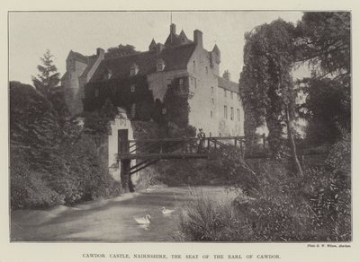 Hrad Cawdor, Nairnshire, sídlo hraběte z Cawdoru od English Photographer