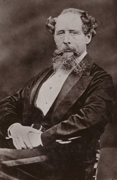 Charles Dickens (1812-1870), anglický romanopisec od English Photographer
