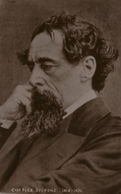 Charles Dickens (1812-1870), anglický romanopisec od English Photographer