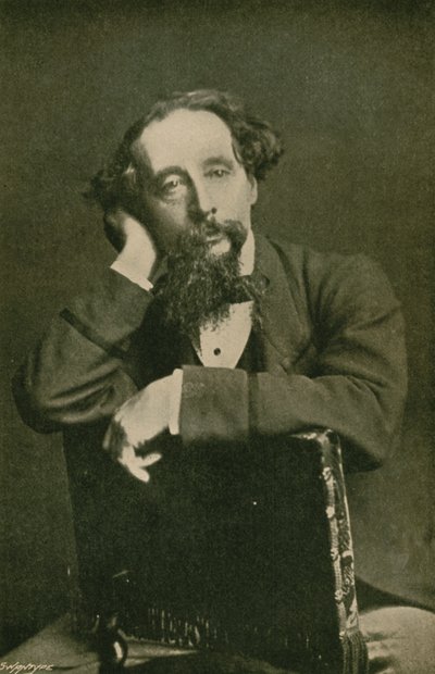 Charles Dickens od English Photographer