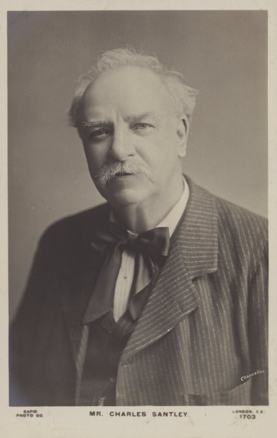 Charles Santley, anglický barytonista od English Photographer