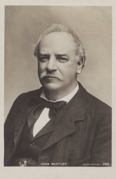 Charles Santley, anglický barytonista od English Photographer