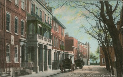 Chelsea, Carlyles House Cheyne Row od English Photographer