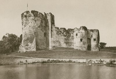 Hrad Chepstow, z příkopu od English Photographer