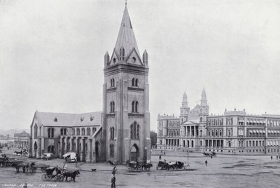 Church Square, Pretoria (černobílá fotografie) od English Photographer