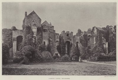 Hrad Compton, Devonshire od English Photographer