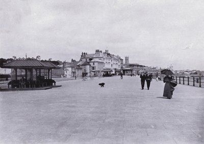 Cornwall: The Promenade, Penzance (černobílá fotografie) od English Photographer