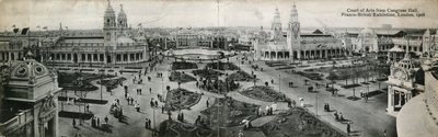 Court of Arts z kongresového sálu, francouzsko-britská výstava, Londýn, 1908 od English Photographer