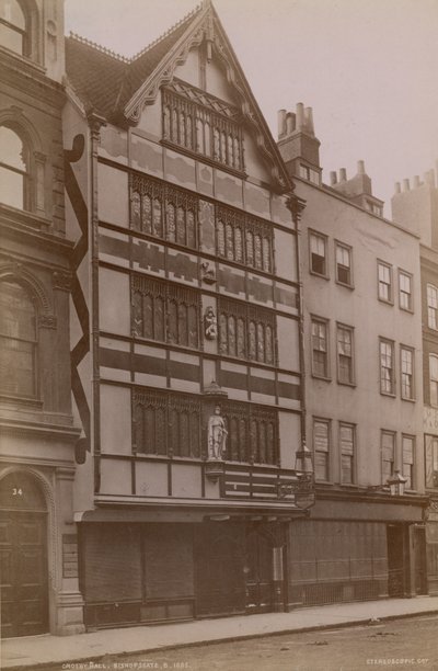 Crosby Hall, Bishopsgate, Londýn od English Photographer