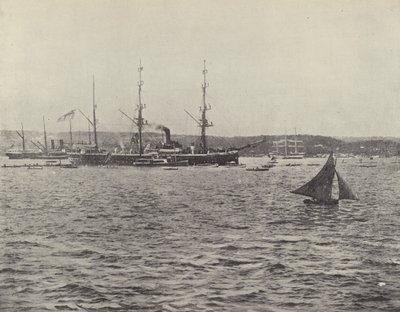 Odlet HMS Calliope od English Photographer
