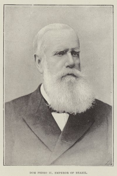 Dom Pedro II, císař Brazílie od English Photographer