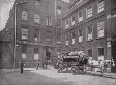 Dr Johnsons House, Gough Square, Fleet Street od English Photographer