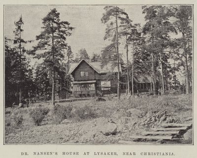 Dům doktora Nansense v Lysaker, poblíž Christianie od English Photographer