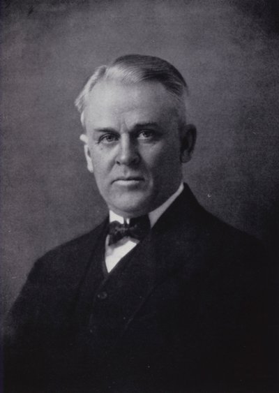 Dr R A Millikan (černobílá fotografie) od English Photographer