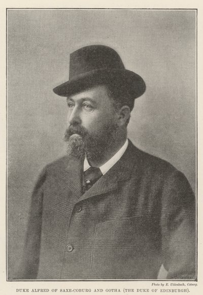 vévoda Alfred Saxe-Coburg a Gotha, vévoda z Edinburghu od English Photographer