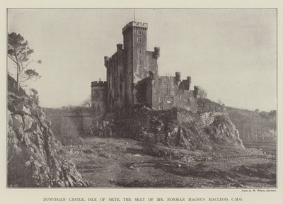 Hrad Dunvegan, Isle of Skye, sídlo pana Normana Magnuse Macleoda, CMG od English Photographer