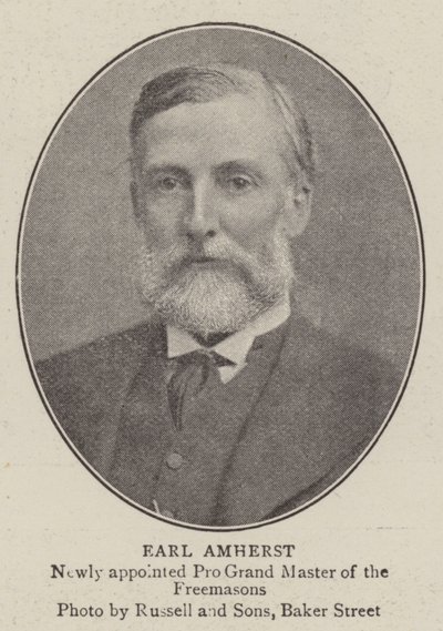 hrabě Amherst od English Photographer