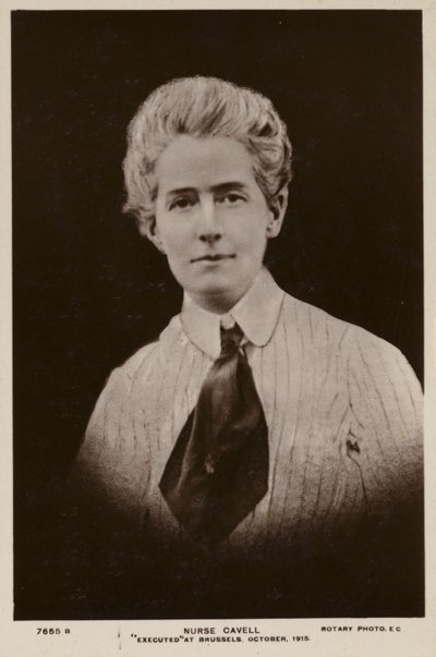 Edith Cavell od English Photographer