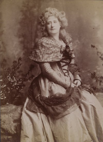 Ellen Terry jako Clarisse v Robespierre, divadlo Lyceum od English Photographer