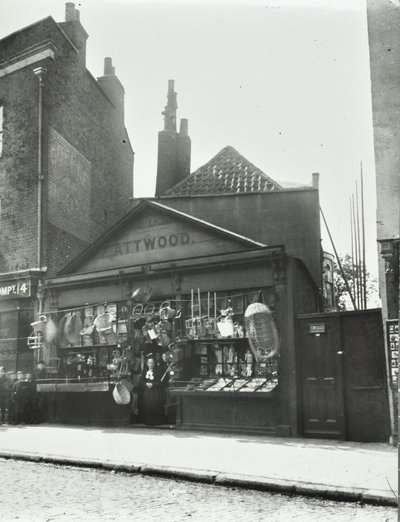 Evelyn Street: od Deptford High Street, Londýn, 1899 od English Photographer