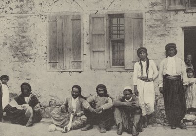 Rybáři vytvářejí své sítě, Tiberias od English Photographer