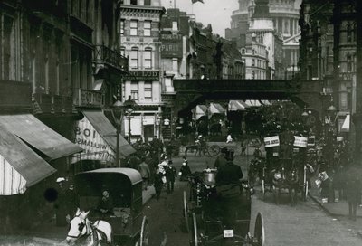 Fleet Street, Londýn od English Photographer
