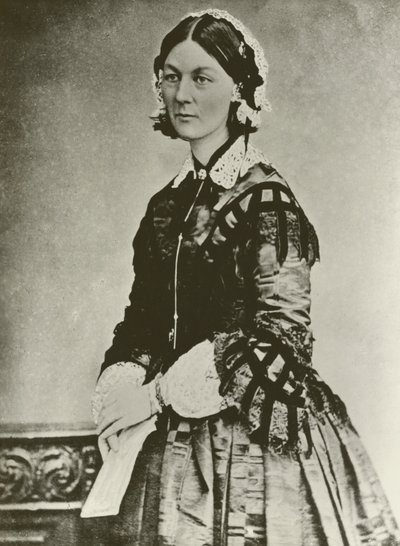 Florence Nightingale, britská průkopnice v ošetřovatelství od English Photographer