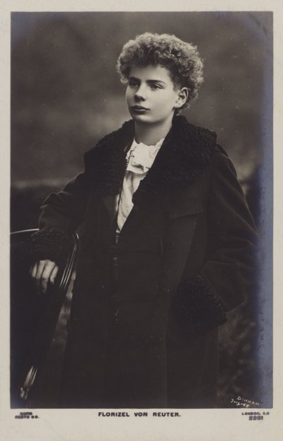 Florizel von Reuter , americký houslista a skladatel od English Photographer