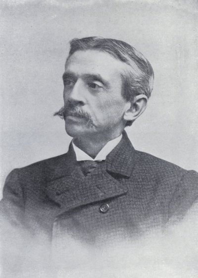 Frank R Stockton (černobílá fotografie) od English Photographer