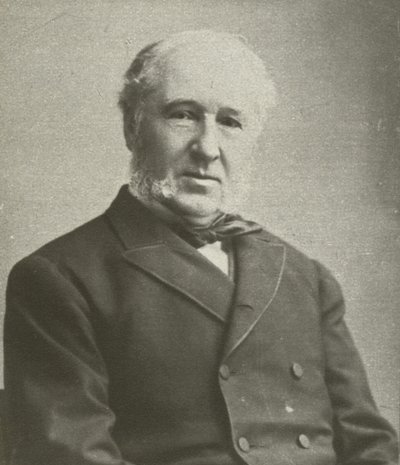 Frederick Greenwood, redaktor Pall Mall Gazette (č/b foto) od English Photographer