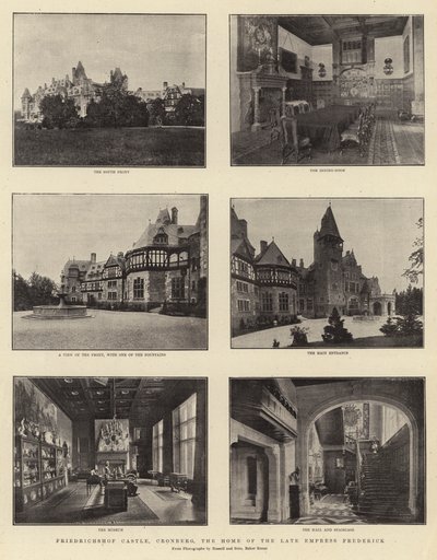 Zámek Friedrichshof, Cronberg, domov zesnulé císařovny Fridricha od English Photographer