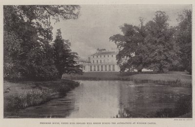 Frogmore House, kde bude král Edward bydlet během změn na hradě Windsor od English Photographer