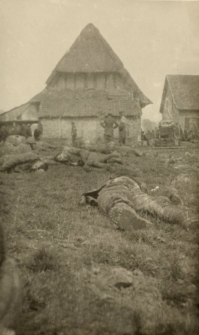 Z alba 134 fotografií spojených s první světovou válkou, západní fronta, 1914-18 od English Photographer
