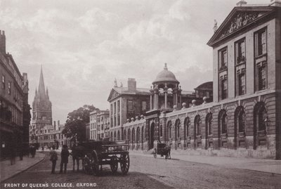 Před Queens College, Oxford od English Photographer