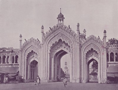 Brána Hussainabad Market, Lucknow od English Photographer