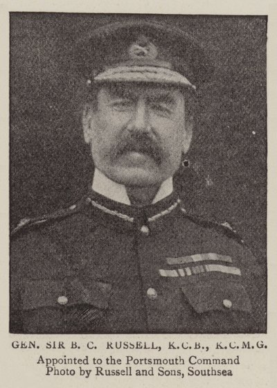 Generál Sir BC Russell, KCB, KCMG od English Photographer