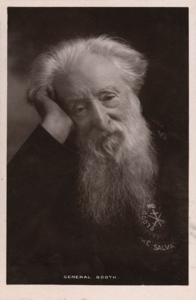 Generál William Booth, zakladatel Armády spásy (čb fotografie) od English Photographer
