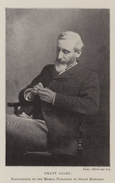 Grant Allen od English Photographer