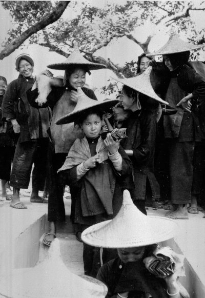 Skupina žen v Hongkongu od English Photographer