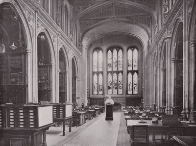 Guildhall Library s bustou Chaucera od English Photographer