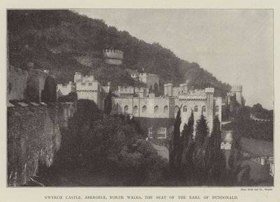 Hrad Gwrych, Abergele, Severní Wales, sídlo hraběte z Dundonaldu od English Photographer