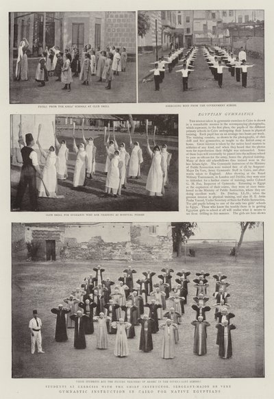 Gymnastická výuka v Káhiře pro původní Egypťany od English Photographer
