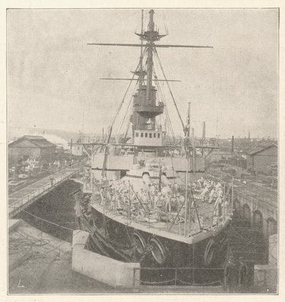 HMS Implacable, kterou objednal princ Louis z Battenbergu od English Photographer