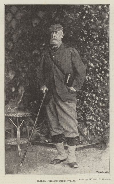 Jeho královská výsost princ Christian od English Photographer