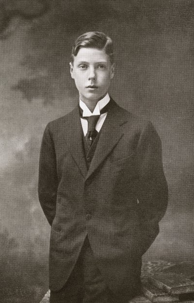 Jeho královská výsost princ Edward, z roku 1912, vydaný v Londýně, 1913 od English Photographer