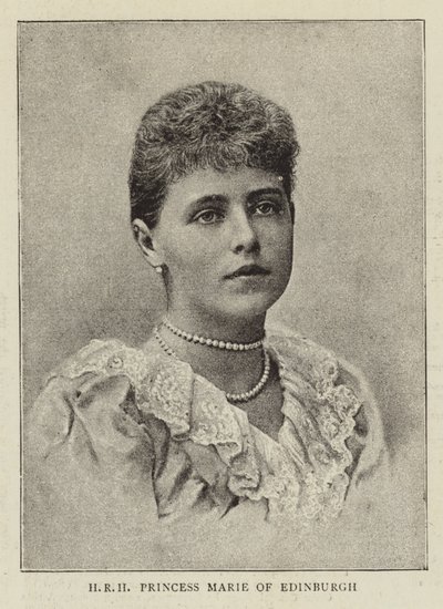 Jeho královská výsost princezna Marie z Edinburghu od English Photographer