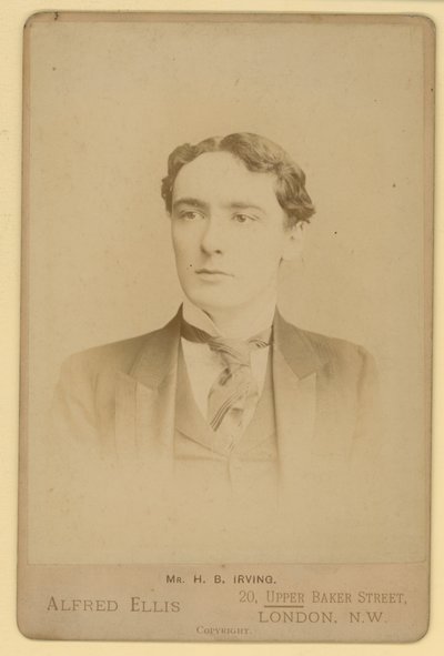 H B Irving, herec a divadelní manažer od English Photographer