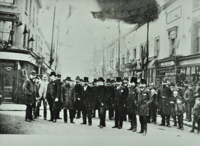 Hare Street: otevření trajektu Woolwich, 1889 od English Photographer