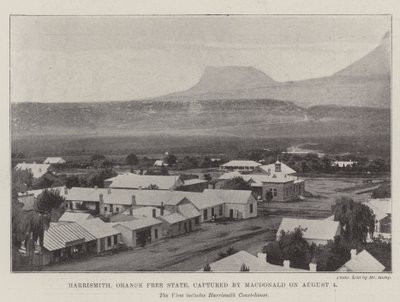 Harrismith, Orange Free State, zajat MacDonaldem 4. srpna od English Photographer
