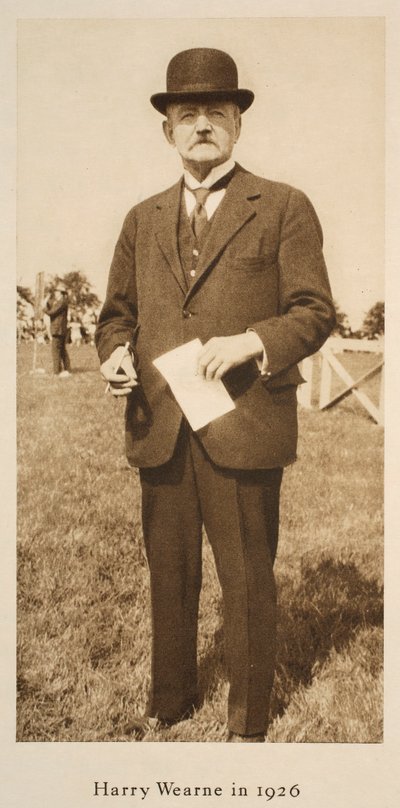 Harry Wearne v roce 1926 (sépiová fotografie) od English Photographer